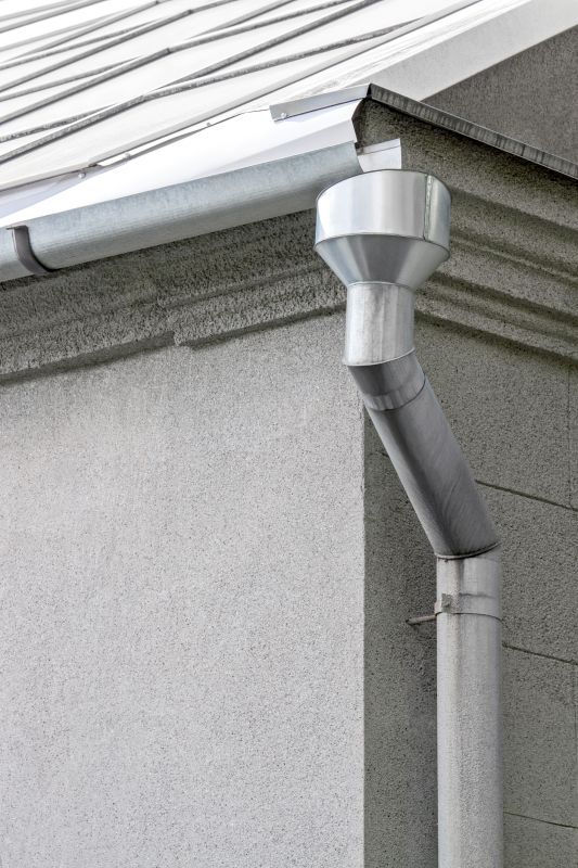 Gutter with Downspout