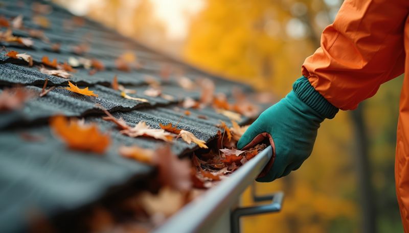 Fall Gutter Installation